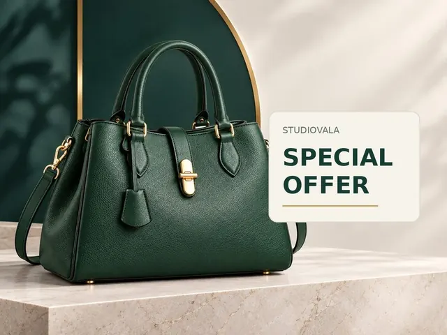 Offer Layout example: the handbag beside a special offer panel